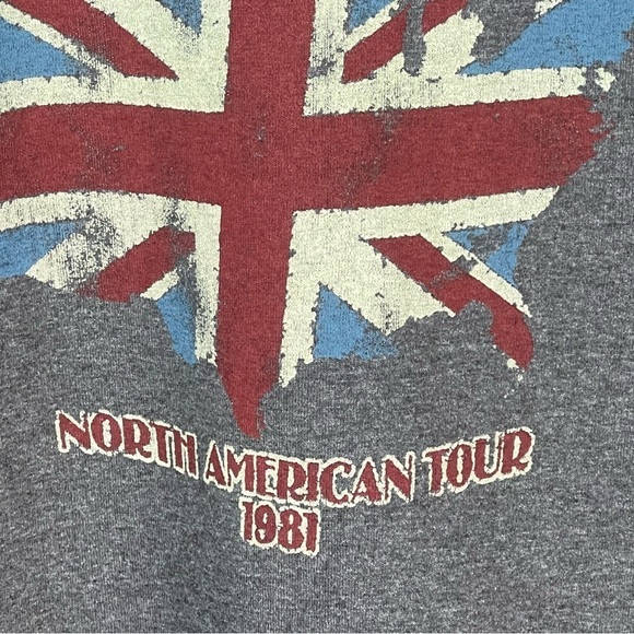 THE STONES BRAVADO NORTH AMERICAN TOUR 1981 MEN'S TEE-SHIRT - Picture 6 of 6